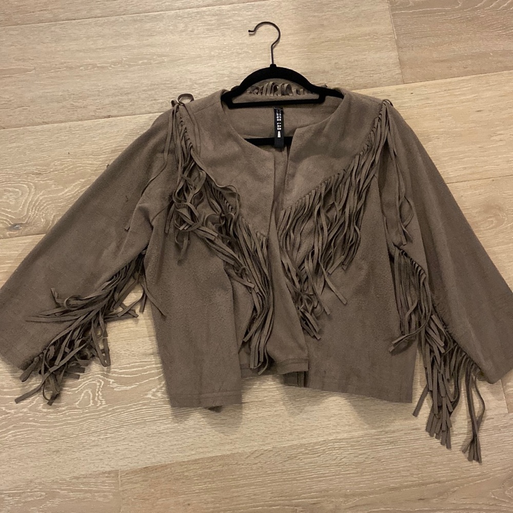 Fringe jacket